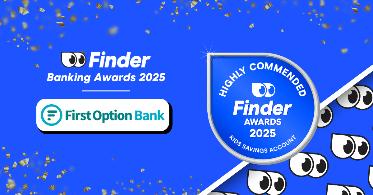 Featured image for “Kids Bonus Saver recognised in Finder Banking Awards 2025”